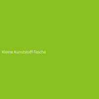 Kleine Kunststoff-Tasche