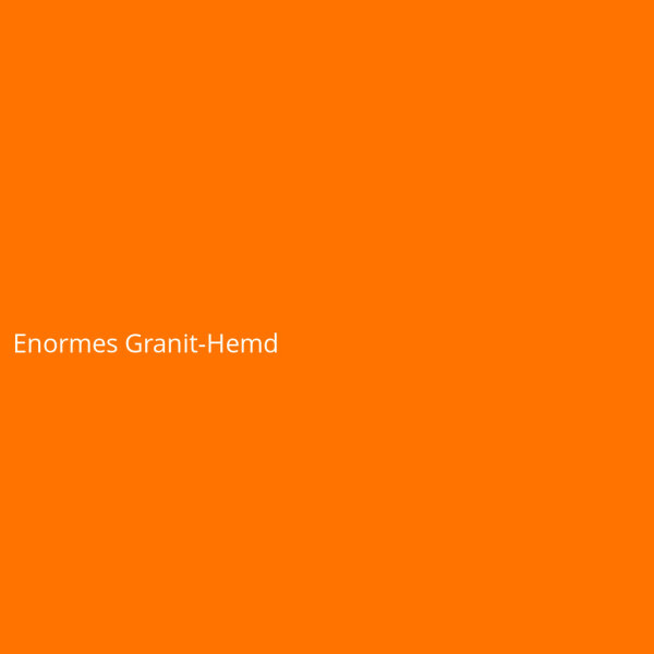 Enormes Granit-Hemd