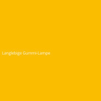 Langlebige Gummi-Lampe