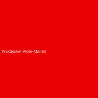 Praktischer Wolle-Mantel