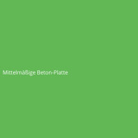 Mittelmäßige Beton-Platte